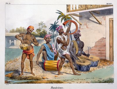 Musicians by M.E. Burnouf